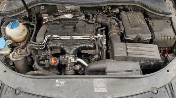 Motor VW Passat B6 2.0 TDI CBBB 89 TKM 125 KW 170 PS komplett ink