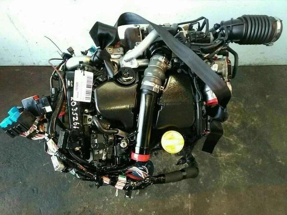 Engine Motor Dacia Duster 2016 K9K658 Diesel 54.412 Km KOMPLETT – Bild 2