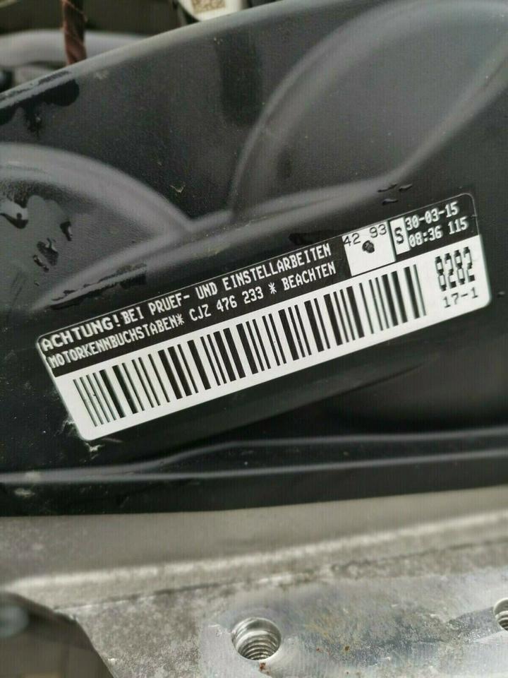 Engine Motor Audi Seat Skoda VW 1.2 TSI 31.014 KM CJZA CJZB – Bild 6