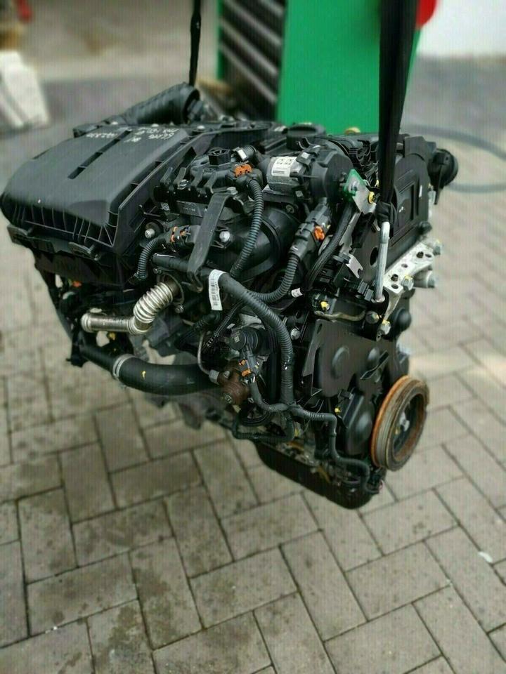Engine Motor Peugeot Citroen DS BHY DV6FD HDi EURO6 9.820Tkm KOMP