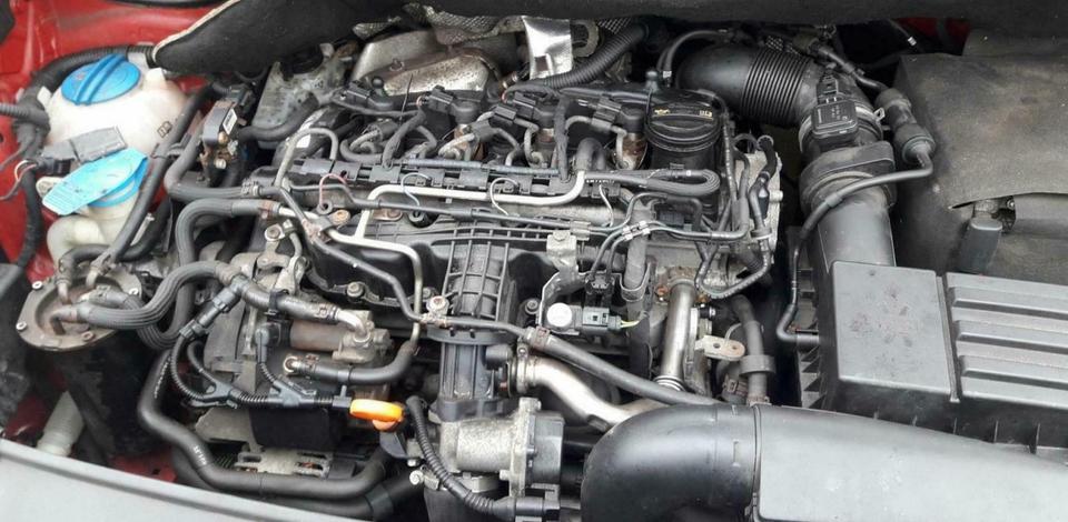 Motor VW Golf Plus V 2.0 TDI BMM 120 TKM 103 KW 140 PS komplett i