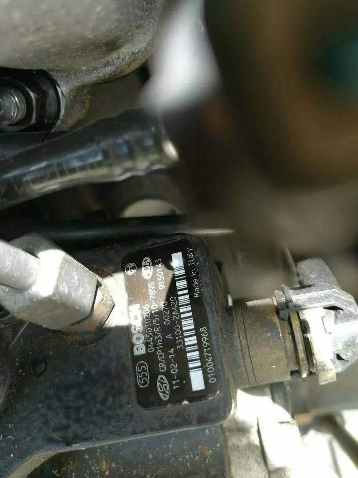 Engine Motor D4FB Kia Ceed ED i20 i30 1.6 CRDi Hyundai 73.167 Km – Bild 5