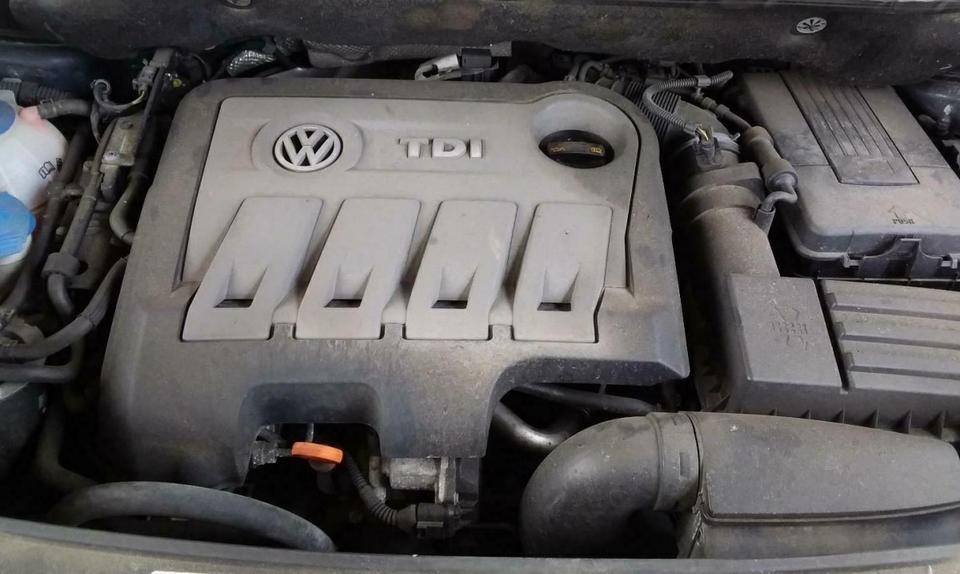 Motor VW Polo V 1.6 TDI CAYB 90 TKM 66 KW 90 PS komplett inkl. Li