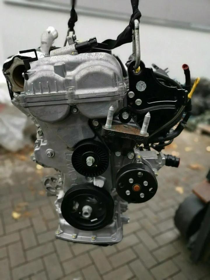 Engine Motor KIA Hyundai G4FJ 1.6 T-GDi 798 KM WIE NEU KOMPLETT – Bild 10