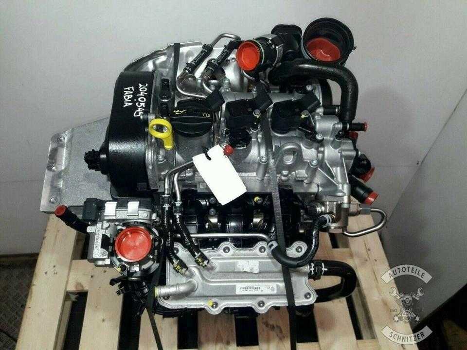 MOTOR VW GOLF POLO SKODA FABIA RAPID 2018 1.0 TSI CHZC DKRC 3 TKM – Bild 5